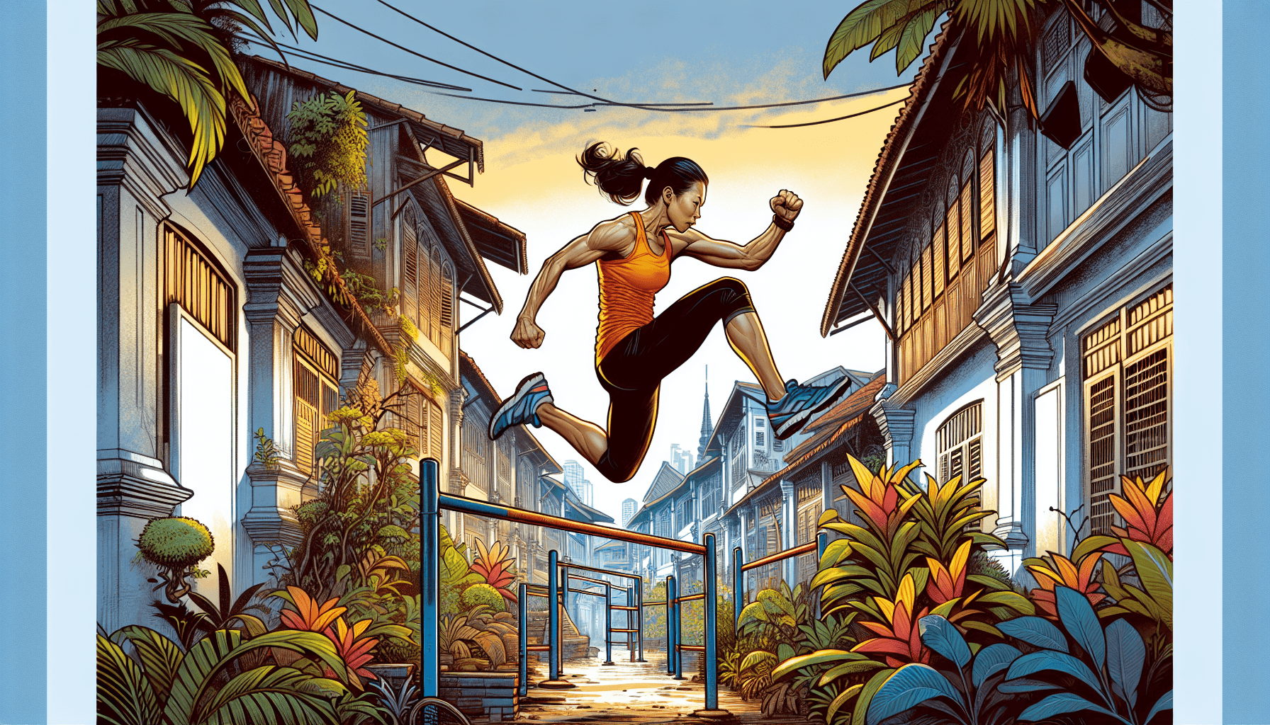 Ayu Jumping Obstacles
