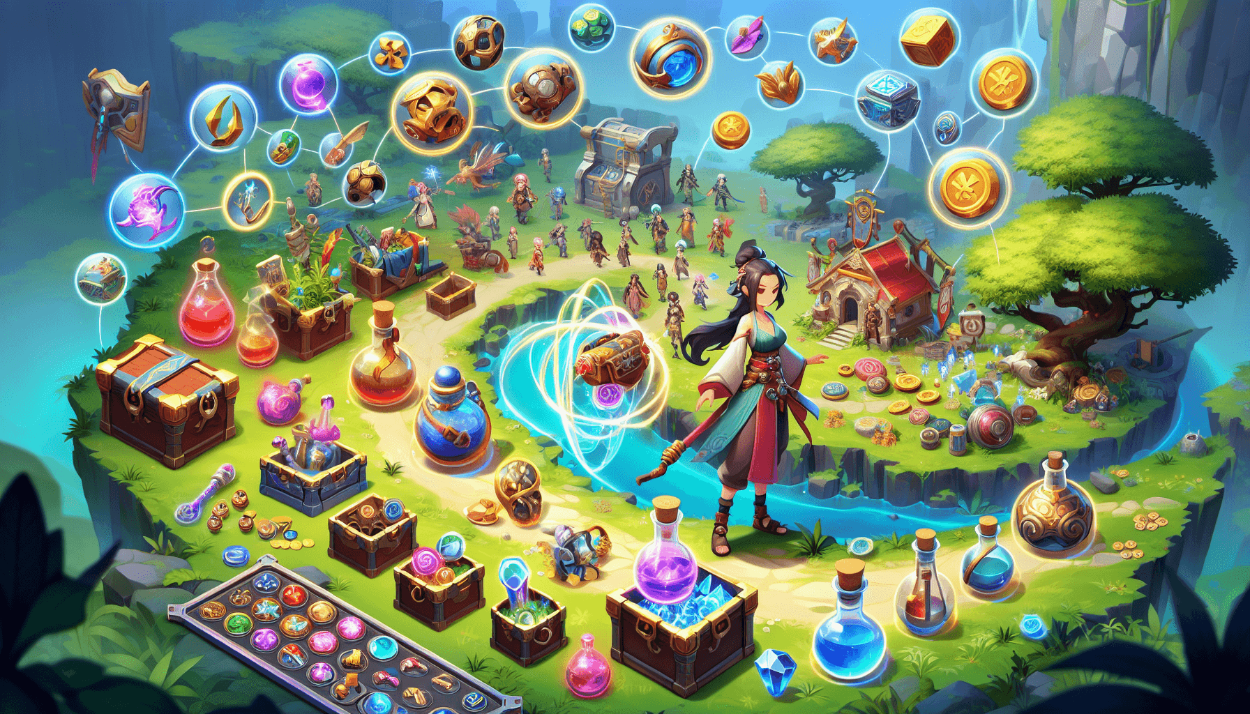 Ayu Gathering Items